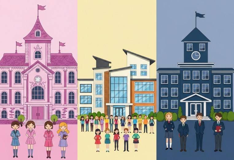 Selective High Schools by Gender