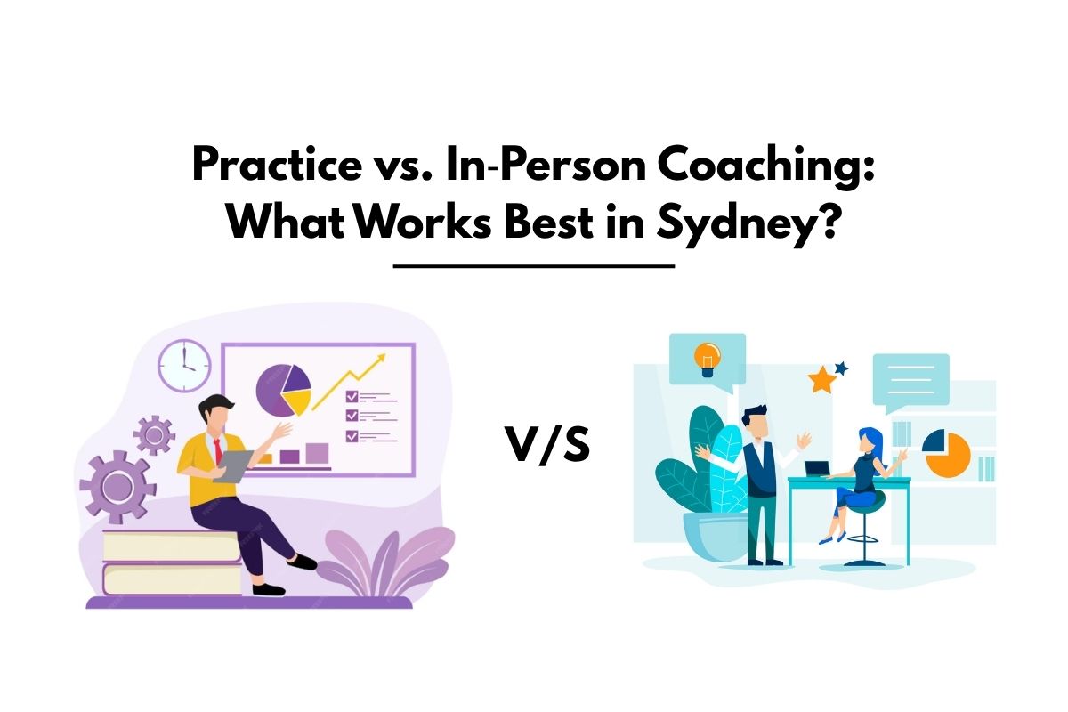 Practice vs. In‑Person Coaching