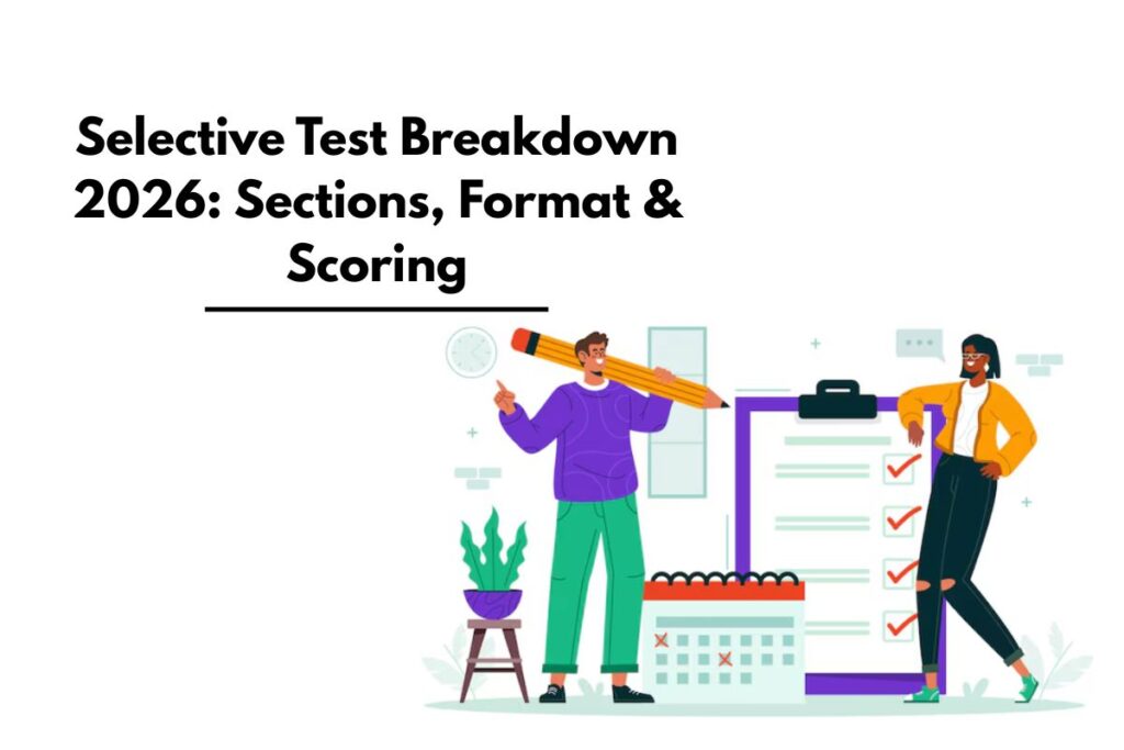 Selective Test Ranking Selective Test Breakdown 2026: Sections, Format & Scoring